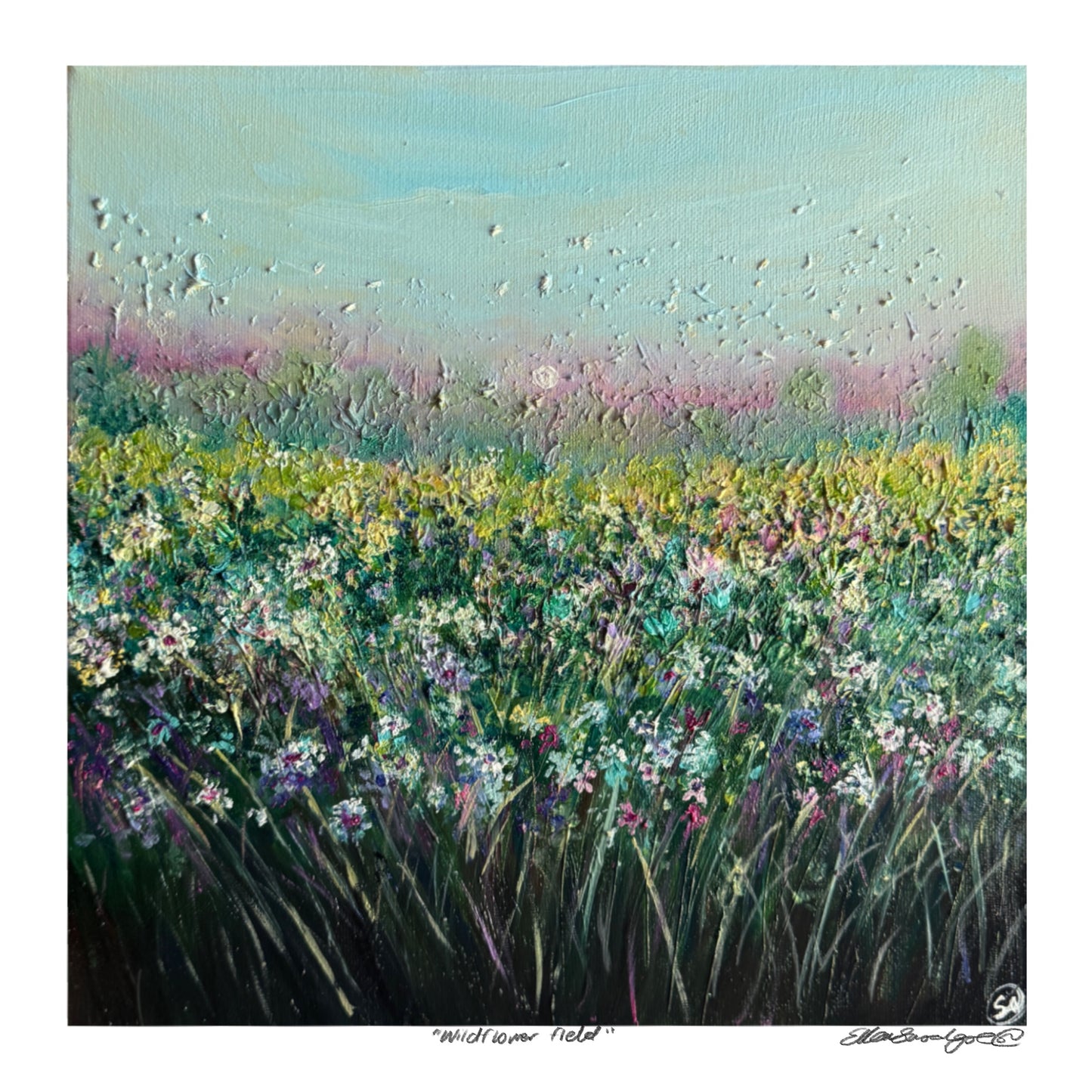 “Wildflower Field” Limited Edition Giclee Print (unframed)