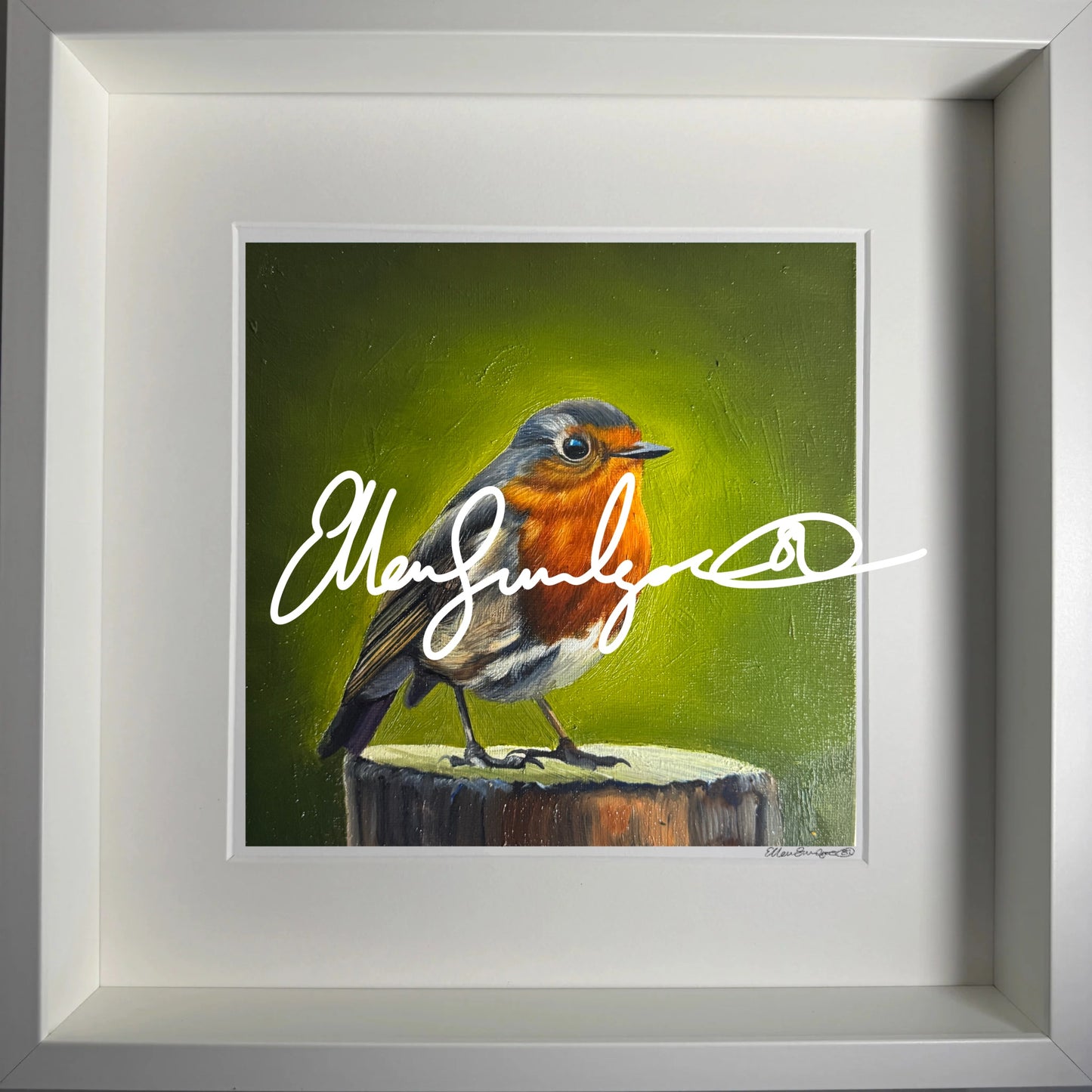 Framed "Keeping an Eye Out" Limited Edition Giclee Print