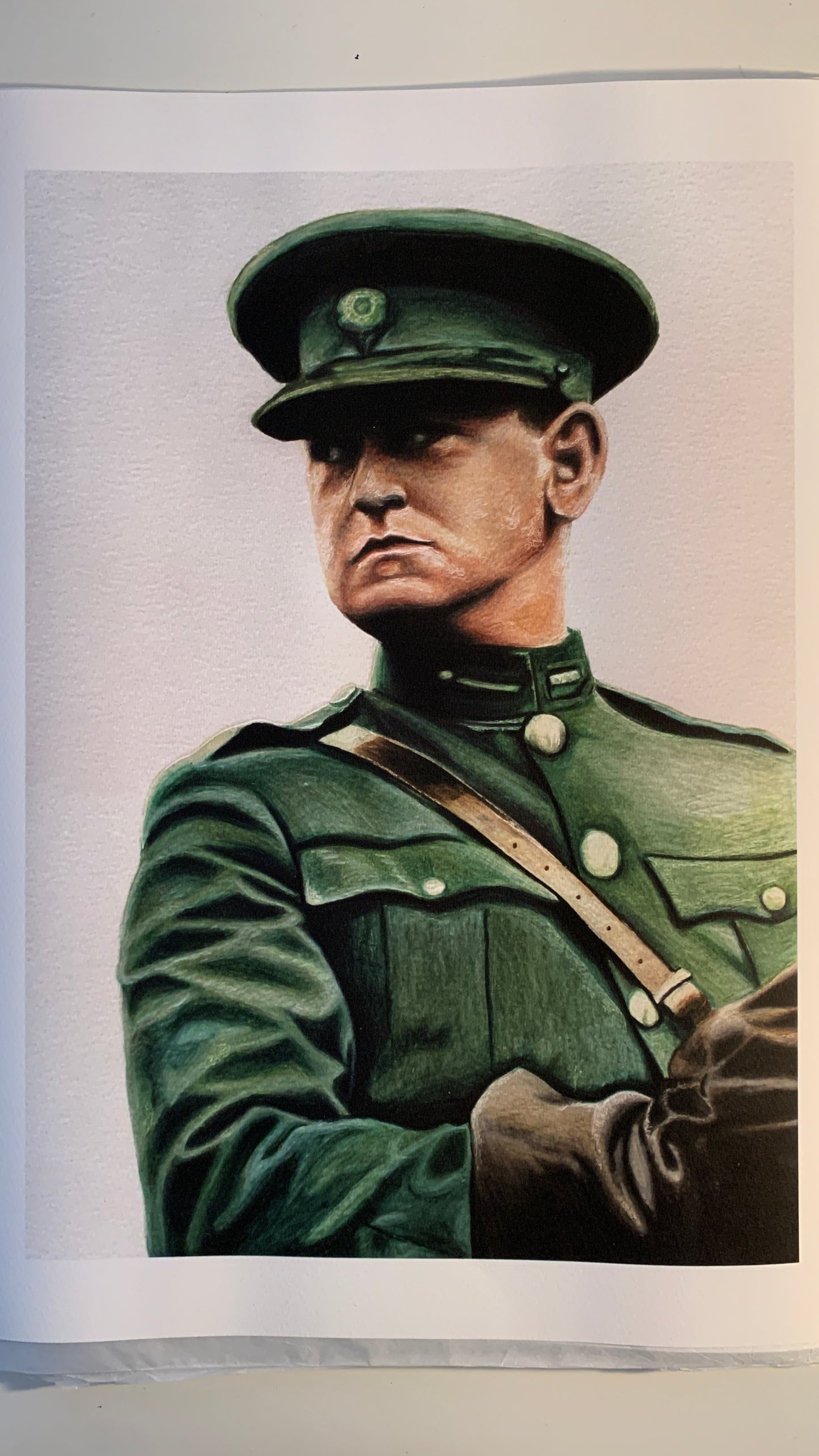 Michael Collins 100th anniversary Portrait - Limited Edition Gicleé Print