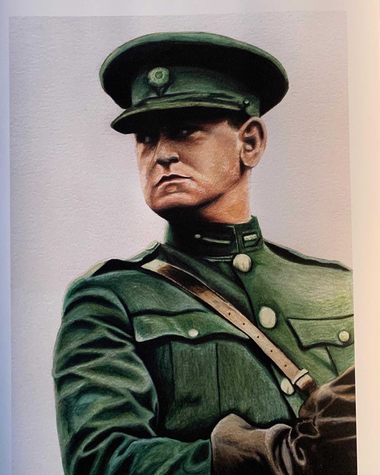 Michael Collins 100th anniversary Portrait - Limited Edition Gicleé Print