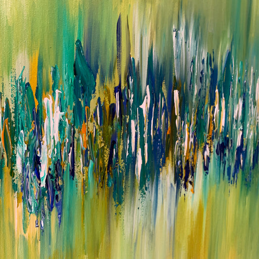 40 Shades Original Acrylic Painting