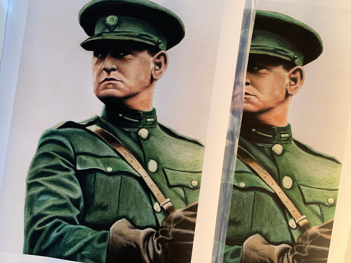 Michael Collins 100th anniversary Portrait - Limited Edition Gicleé Print